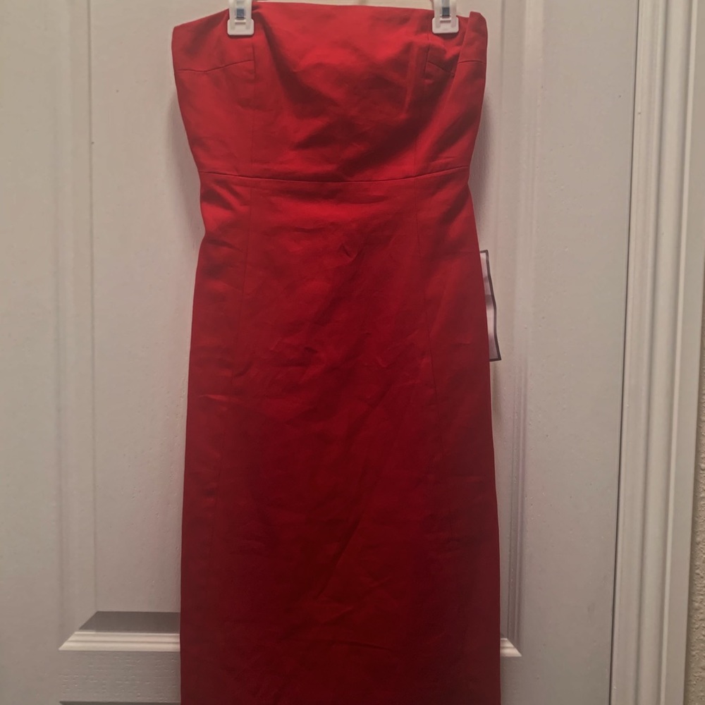 J. Crew Red Dress